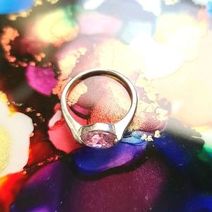 12/28 pink gem ring